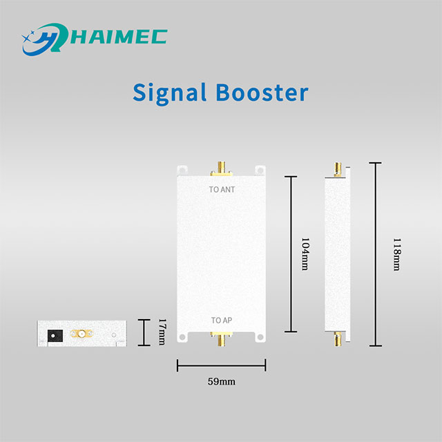 5.8GHz 10W 20W 25W FPV Drone Signal Booster Drone Signal Extender FPV Extender SMA-K Amplifier for Image Transmissit