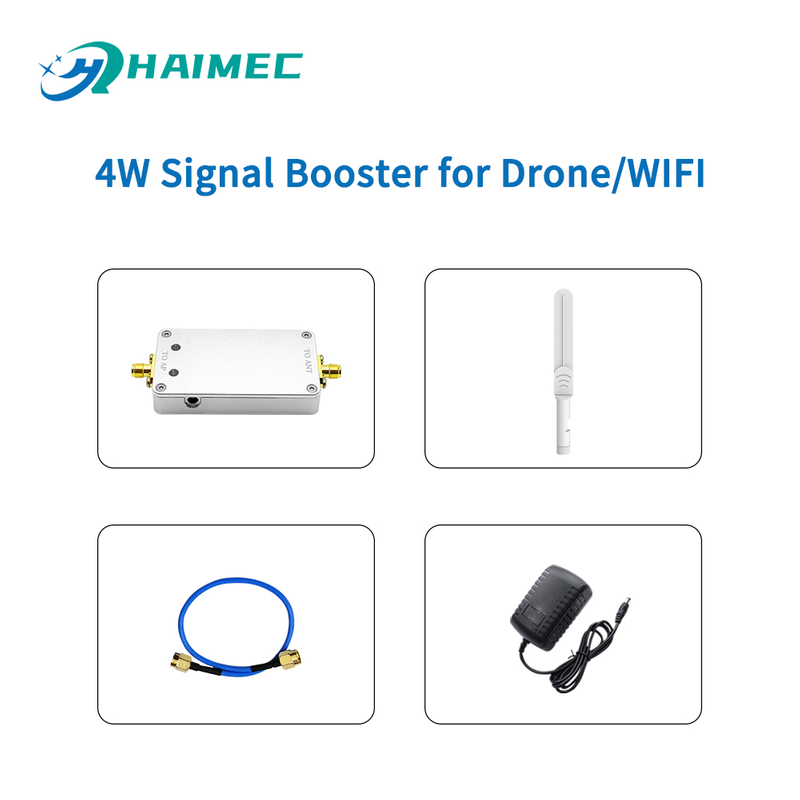 4W Bidirectional Signal Booster 0.9G/2.4G/5.2G/5.8G Signal Enhancement Module Signal Booster Design FOR Drone FPV or WIFI Both TX and RX