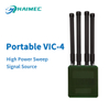 Portable FPV Drone Jammer VIC-4 High Power Sweep Signal Source