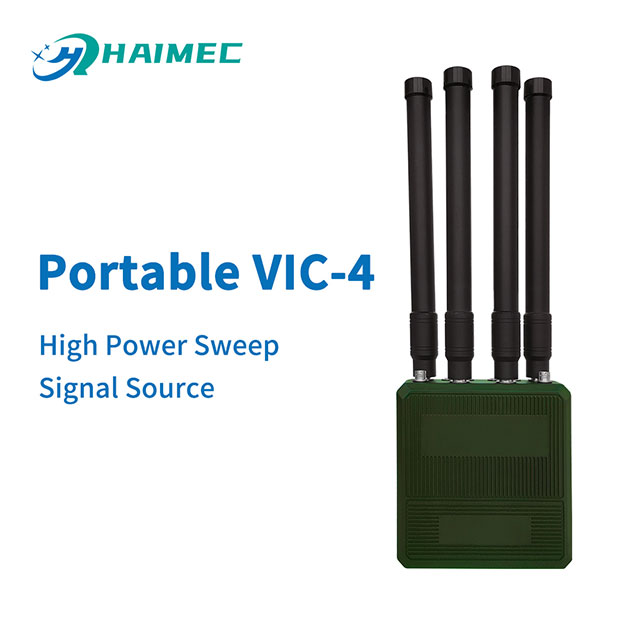 Portable FPV Drone Jammer VIC-4 High Power Sweep Signal Source